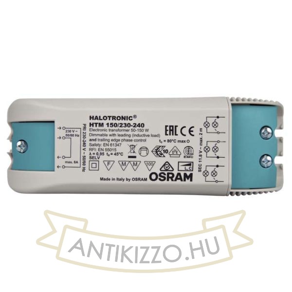 Kép TRAFO 50-150W 12V AC DIMM   12V 150W