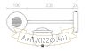 Kép FLAP fali lámpa króm 230V LED 4.2W 120° 3000K