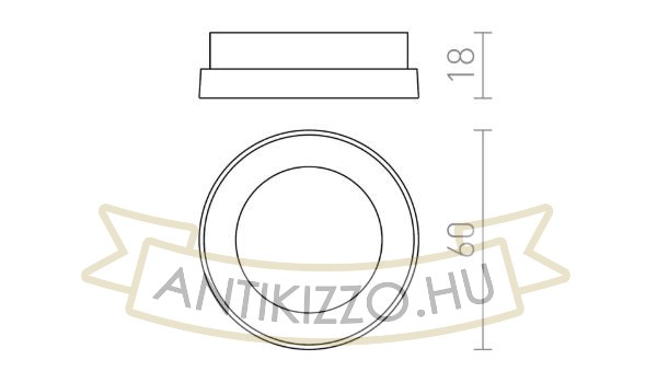 Kép KENNY díszes gyűrű aranysárga  