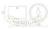KELLY LED DIMM mennyezeti lámpa fehér 230V LED 15W 45° 3000K