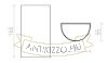 MIDZACK fali lámpa fehér 230V LED 2x3W IP54 3000K