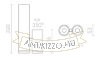 Kép BOGARD TWIN mennyezeti lámpa matt fekete  230V LED 2x5W 40°  3000K
