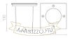 RIZZ SQ 125 rozsdamentes acél 230V LED 7W 41° IP67 3000K