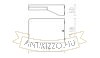 VIRGO fali lámpa antracitszürke 230V LED 9W IP65 3000K
