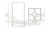 TEMPO 15/30 lámpabúra  Polycotton fehér/fehér PVC  max. 28W