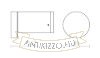 SONET fali lámpa antracitszürke 230V LED 7W IP54 3000K