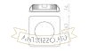 Kép INEZ SQ   króm 12V= LED 3W IP44  3000K