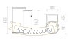MIZZI I antracitszürke 230V LED 12W 48° IP54 3000K