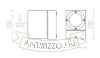 DAZOOM forgatható lámpa ezüstszürke  230V/350mA LED 7W 60° IP54  3000K