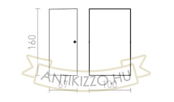 Kép DIXIE 10x16 fali lámpa fehér 230V LED 2x5W 84° IP54 3000K