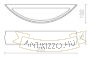 Kép CRESCENT fali lámpa  gipsz 230V R7s 78mm 12W