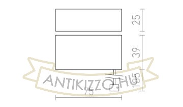 Kép DARK SENSOR 5-50 Lux  beépíthető fehér  230V  IP44