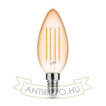 Modee Lighting LED Filament Amber Candle C35 4W E14 320° 1800K (360 lumen)