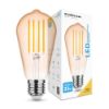 Modee Lighting LED Filament Amber ST58 4W E27 320° 1800K (360 lumen)