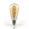 LED filament dekor izzó - ST64 Spiral - 5 watt
