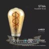 LED filament dekor izzó - ST64 Spiral - 5 watt