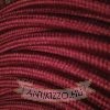 Bordó textil bevonatú vezeték 2x0,75
