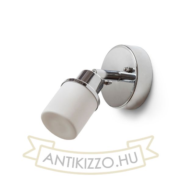 LINN I fali lámpa opál üveg/króm 230V G9 LED 3W IP44