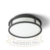 GRANDE LED 25 mennyezeti lámpa opál üveg/fekete 230V LED 12W IP44 3000K