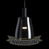 BELLINI M LED függö lámpa fekete füstös üveg 230V LED 5W 30°  3000K