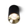 CANTO mennyezeti lámpa dekoratív gyűrű nélkül fekete  230V LED GU10 8W