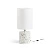 CAMINO asztali lámpa búrával fehér dekoratív terasz 230V E27 28W
