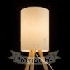 RUMBA asztali lámpa  fehér PVC/fa 230V E14 11W