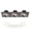 SHARM SQ III süllyesztett lámpa barna/gyöngyházarany  230V LED 3x10W 24°  3000K