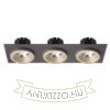 SHARM SQ III süllyesztett lámpa gyöngyházarany/barna  230V LED 3x10W 24°  3000K