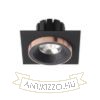 SHARM SQ I süllyesztett lámpa fekete/fekete réz 230V LED 10W 24°  3000K