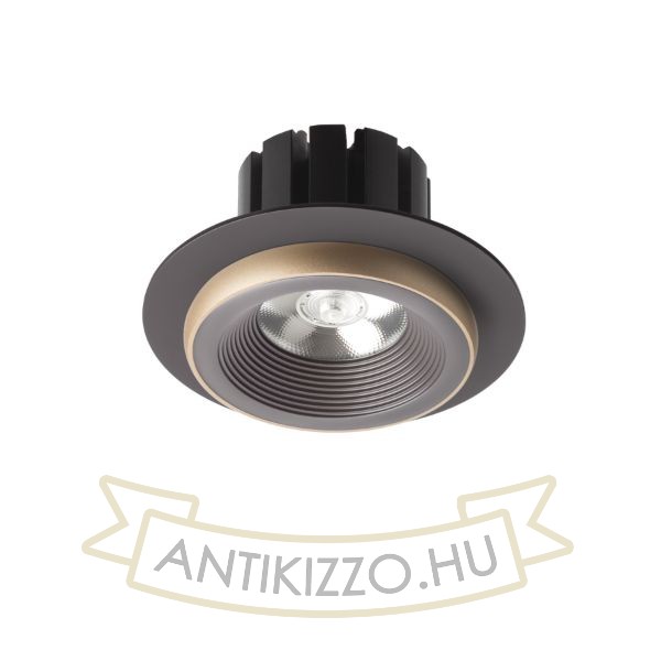 SHARM R I süllyesztett lámpa barna/gyöngyházarany  230V LED 10W 24°  3000K