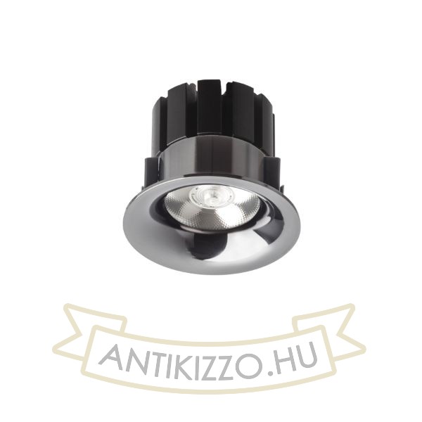 SHARM BASE süllyesztett lámpa  fekete króm 230V LED 10W 24°  3000K
