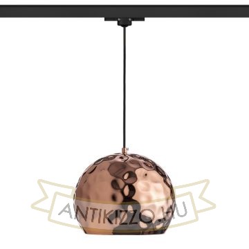 BLONDIE 25 három áramkörös sínre  réz 230V E27 42W