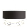 RON 60/19 lámpabúra  Polycotton fekete/fehér PVC  max. 23W