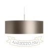 RON 60/19 lámpabúra  Monaco galamb szürke/ezüst PVC  max. 23W
