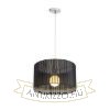 GLAMOUR 35/20 függö lámpa fekete 230V E27 28W