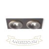 SHARM SQ II süllyesztett lámpa barna/gyöngyházarany  230V LED 2x10W 24°  3000K