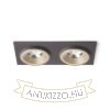 SHARM SQ II süllyesztett lámpa gyöngyházarany/barna  230V LED 2x10W 24°  3000K