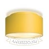 DOUBLE 55/30 lámpabúra  Chintz sárgabarack/fehér PVC  max. 23W