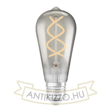 OSRAM Vintage Edison SPIRAL  füstös 230V E27 LED EQ25  1800K