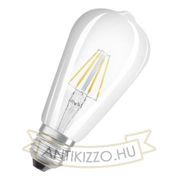 OSRAM Retrofit Edison   világos 230V E27 LED EQ40  2700K