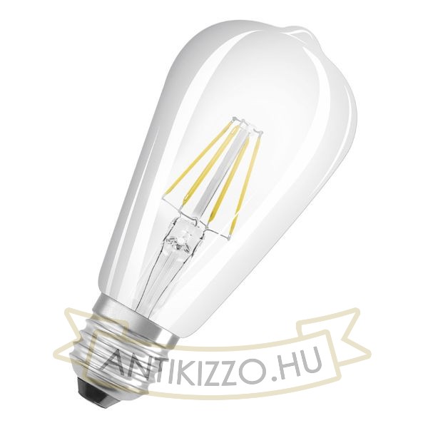 OSRAM Retrofit Edison   világos 230V E27 LED EQ40  2700K