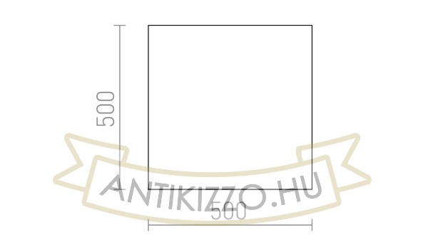 DIFFUSER SQ 50 PMMA   tej akril 