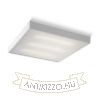 STRUCTURAL 55x55 felületre szerelhető fehér  230V 2G11 3x36W