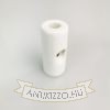 Fehér porcelán kábelvezető mennyezeti rögzítéshez