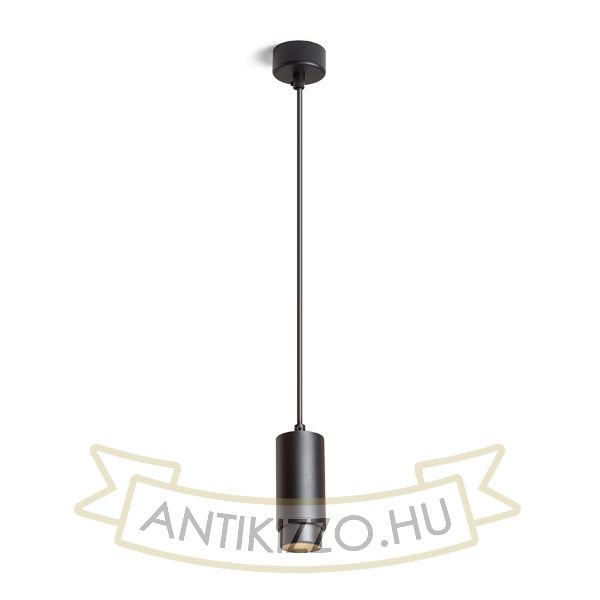 OPTIMUS függö lámpa fekete 230V LED GU10 9W 10 50°