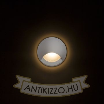 CLUB IND süllyesztett lámpa ezüstszürke  230V LED 3W IP54  3000K