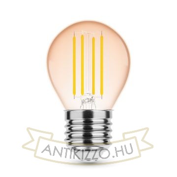 Mini G45 4W E27 320° 1800K (300 lumen) dimm.