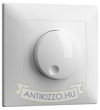 Fényerőszabályzó fali kapcsoló, süllyesztett kivitel