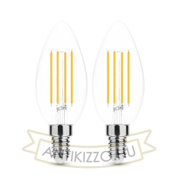 2 DB.LED Filament Canlde C35 7W E14 360° 2700K (806 lumen)